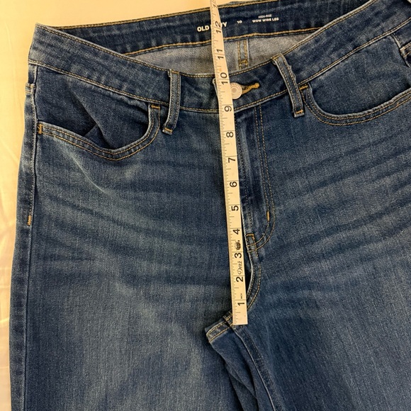 Old Navy Wow Wide Leg Jeans Size 10 - Picture 4 of 6